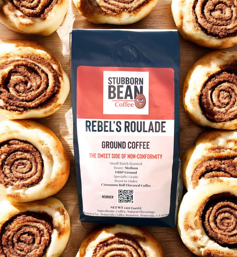 Rebel's Roulade - Cinnamon Roll Flavored Coffee