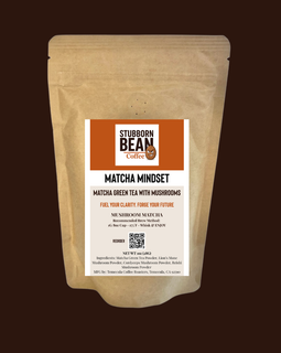 Matcha Mindset - (Matcha Green Tea with Mushrooms)